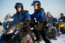 Sneeuwscooter besturen in Lapland