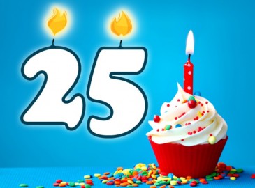 Verjaardagscadeau 25 jaar