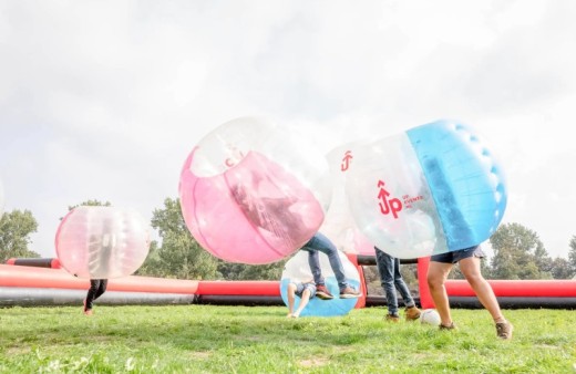 Privé Bubbelvoetbal in Amsterdam Voor 4 Personen
