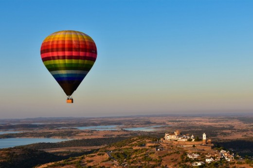 Vol en montgolfière en Alentejo - Portugal