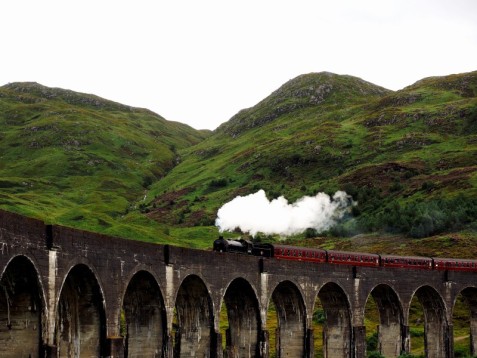 Berijd de Jacobitische stoomtrein, zoals te zien in Harry Potter!