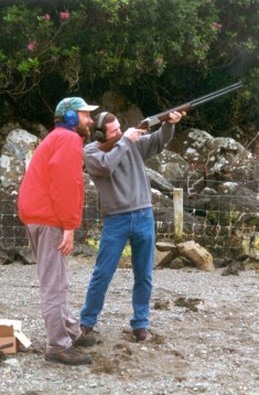 Clay Pigeon Shooting in Cheshire