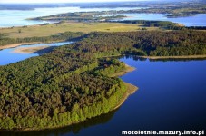 Motolotnia lot nad Mazurami