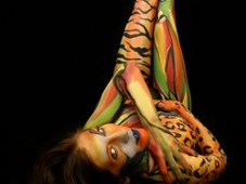 Fotoshooting mit Bodypainting Region Bern