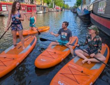 Amsterdam SUP Grachtentour voor Twee