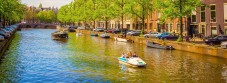 Pedal boat ride in Amsterdam