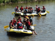 Rafting auf der Rur