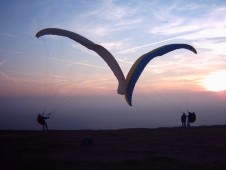 Batismo de Parapente na Costa Lisboeta p/2