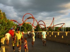 Port Aventura Park in Barcelona (kids en senior) 