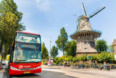 Hop-on/hop-off bus en boot in Amsterdam