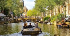 Amsterdam open boat tour