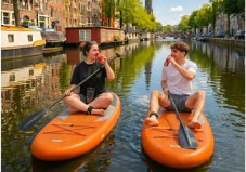 Amsterdam SUP Grachtentour voor Twee