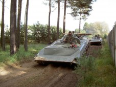 Rijden in een BMP1 of BMP2 Tank (Duitsland)