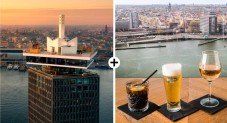 A'DAM Lookout Amsterdam Tickets met Drankje voor 2