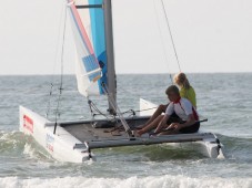 Catamaran varen