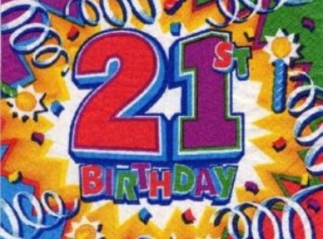 21e verjaardag