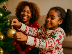 Kerstcadeau voor moeder